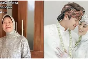 Fans berat Lesty dan Billar, nenek ini dandan demi kondangan online