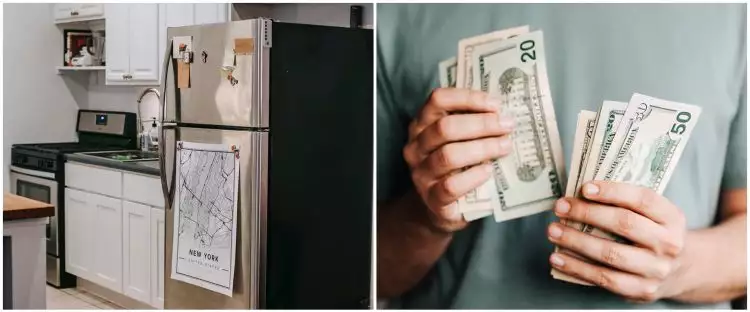 Beli kulkas di online shop, pria ini temukan uang Rp 1,3 M di dalamnya
