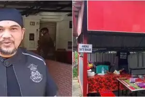 9 Penampakan warung sosis bakar milik Ficky anak Rhoma Irama