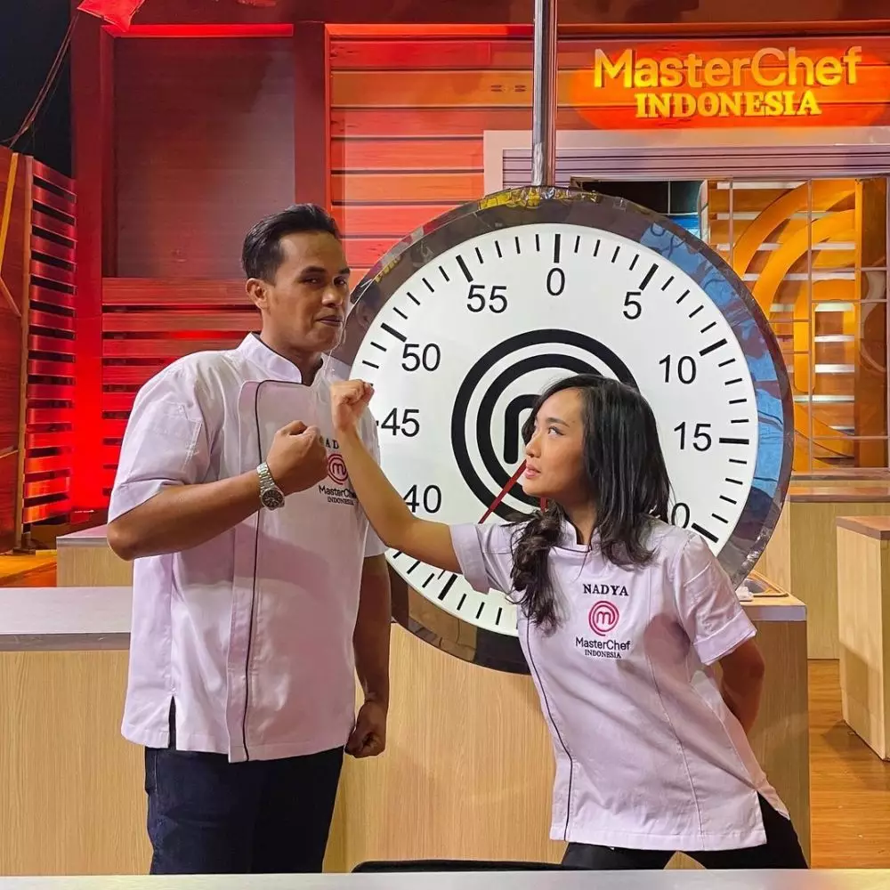 potret kedekatan Lord Adi, Jesselyn dan Nadya di MasterChef Instagram