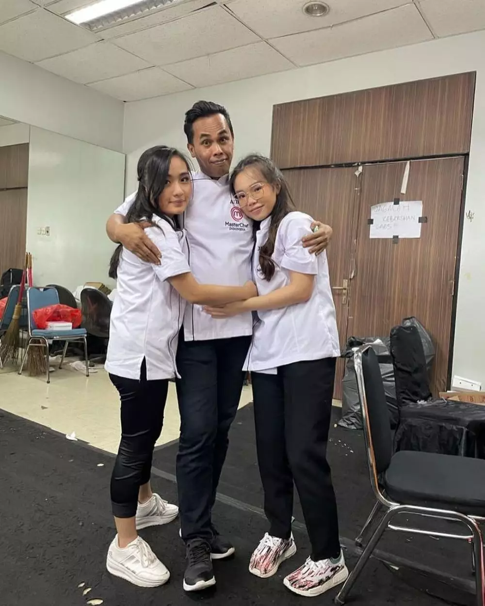 potret kedekatan Lord Adi, Jesselyn dan Nadya di MasterChef Instagram