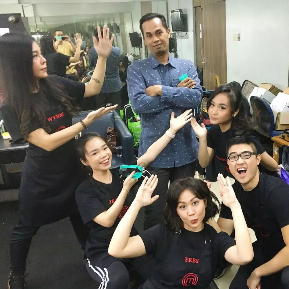 potret kedekatan Lord Adi, Jesselyn dan Nadya di MasterChef Instagram