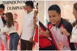 Aksi Kiky Saputri cium Anthony Ginting bikin geger warganet