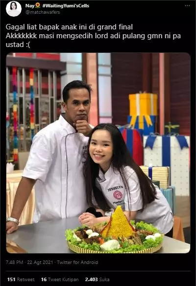 Cuitan lucu Lord Adi berbagai sumber