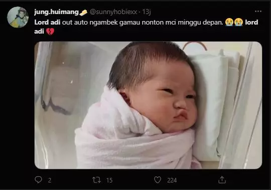 Cuitan lucu Lord Adi berbagai sumber