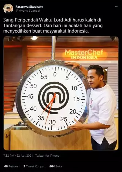 Cuitan lucu Lord Adi berbagai sumber