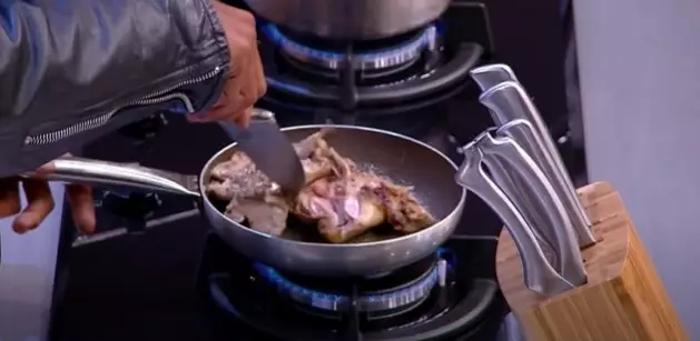 Masakan Lord Adi saat audisi © Istimewa Masakan Lord Adi saat audisi © Istimewa