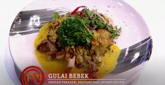 Masakan Lord Adi saat audisi © Istimewa Masakan Lord Adi saat audisi © Istimewa