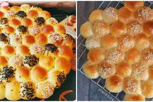 9 Resep bubble bread tanpa mixer, lembut dan ngembang sempurna
