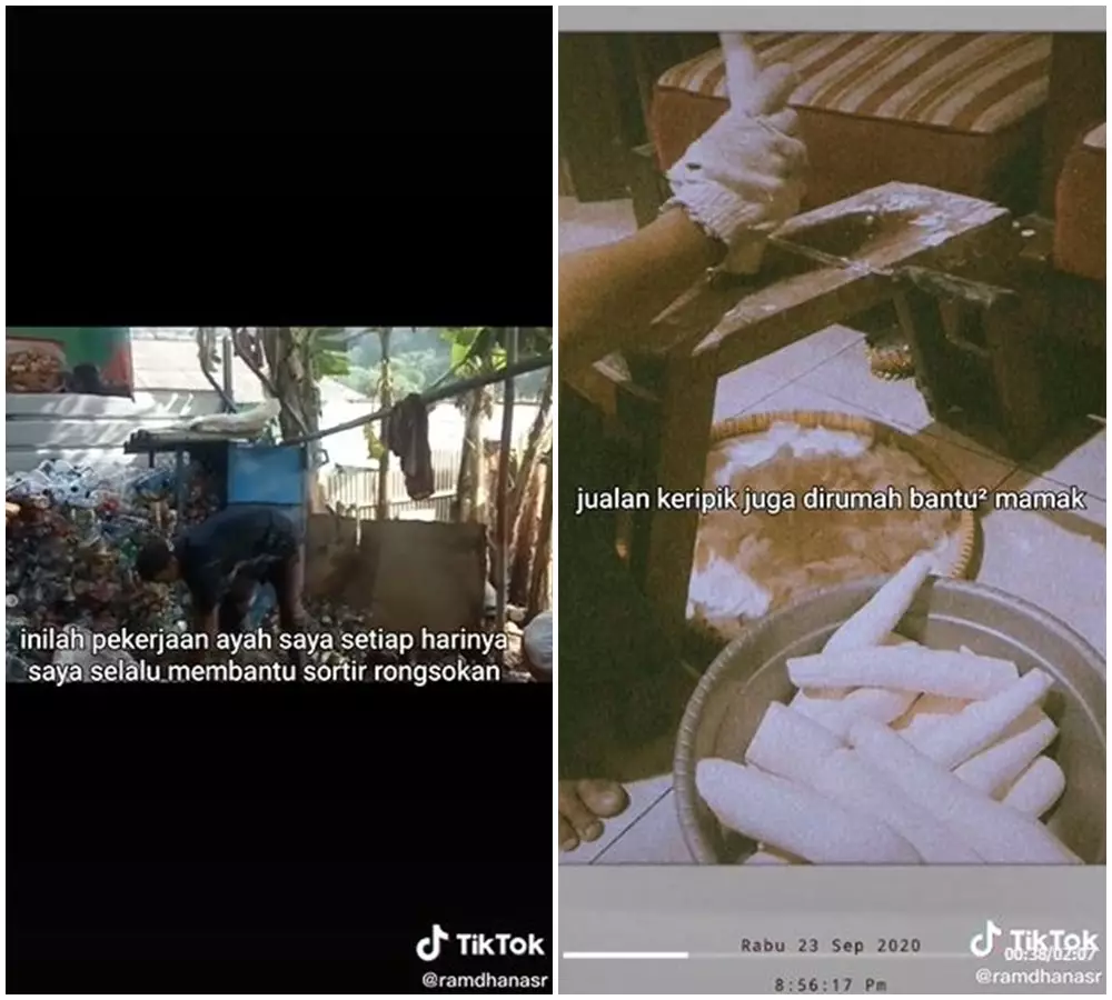 kuli bangunan jadi polisi © 2021 TikTok