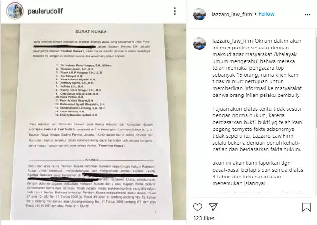 haters Shandy Aulia lapor pencemaran nama baik © 2021 brilio.net