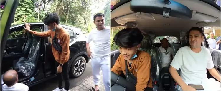 11 Momen Raffi Ahmad beri mobil ke Ucok Baba, dibuat seolah prank