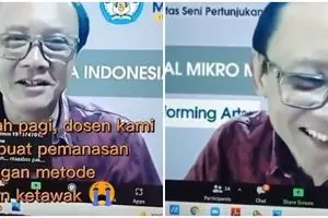 Cara dosen ISI ajak pemanasan saat kuliah ini disebut asyik banget