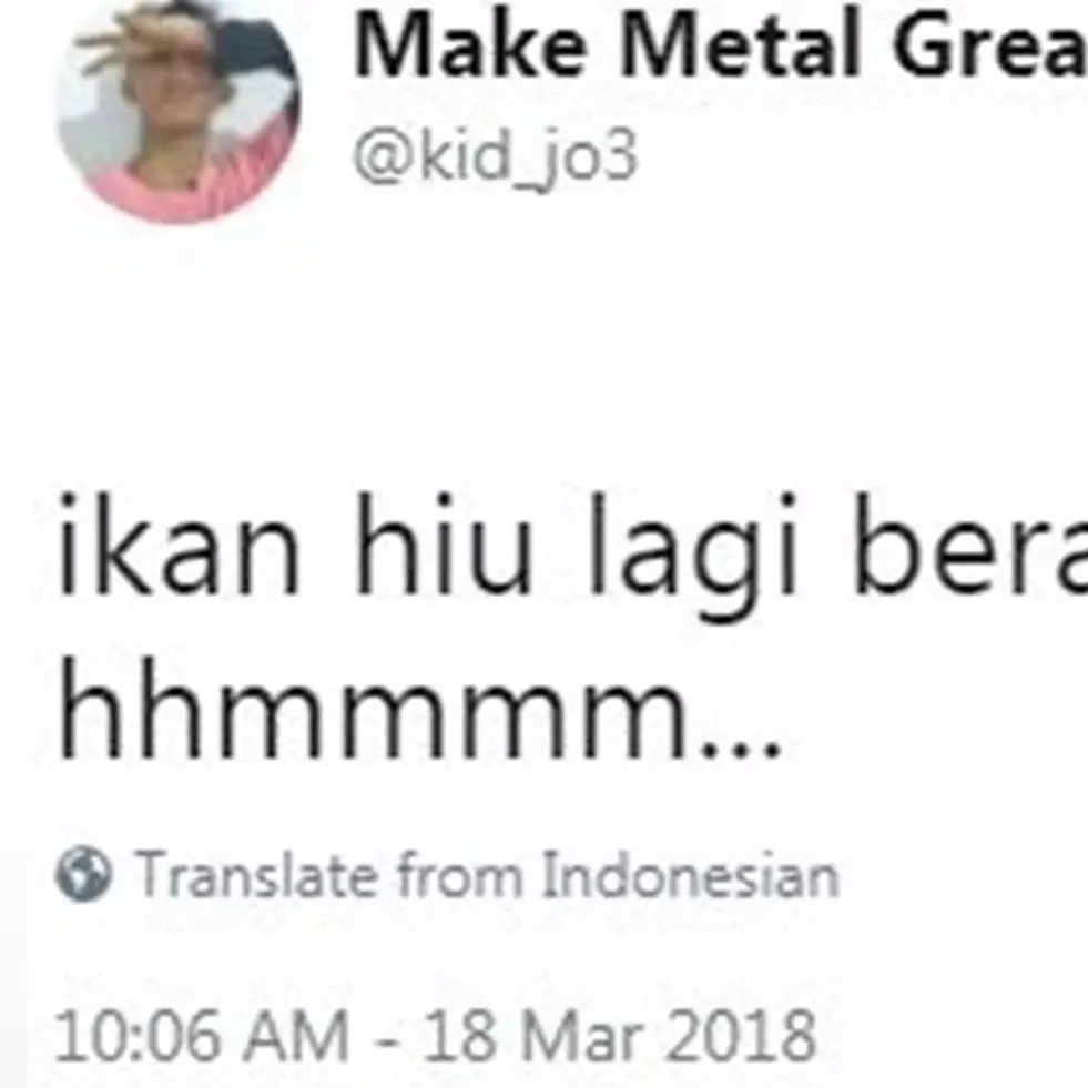 55 Pantun lucu ala warganet Twitter, kocak dan menghibur banget, image size:981x981