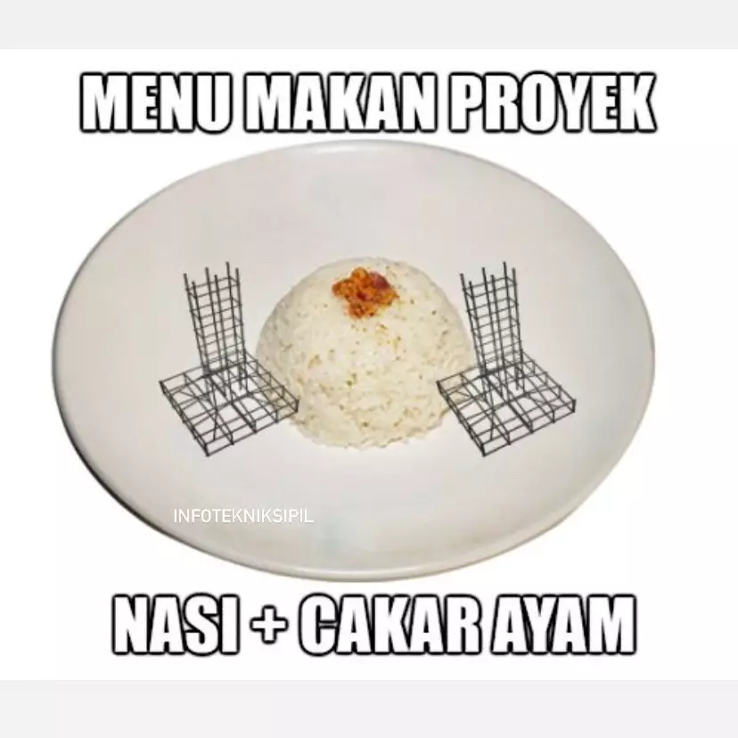 meme lucu lika-liku kalau jadi kuli bangunan © 2021 instagram.com