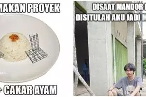 13 Meme lucu lika-liku tukang bangunan ini endingnya ngeselin banget