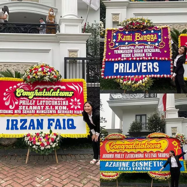 Momen wisuda Prilly Latuconsina Instagram