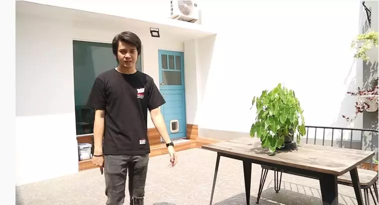 potret detail rumah arbani yasiz © YouTube