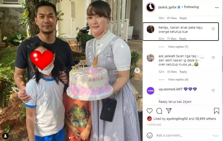 Zaskia Gotik rayakan ultah anak sambung © 2021 brilio.net Zaskia Gotik rayakan ultah anak sambung © 2021 brilio.net