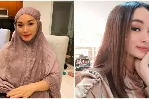 Zaskia Gotik rayakan ultah anak sambung, posisi fotonya bikin salfok