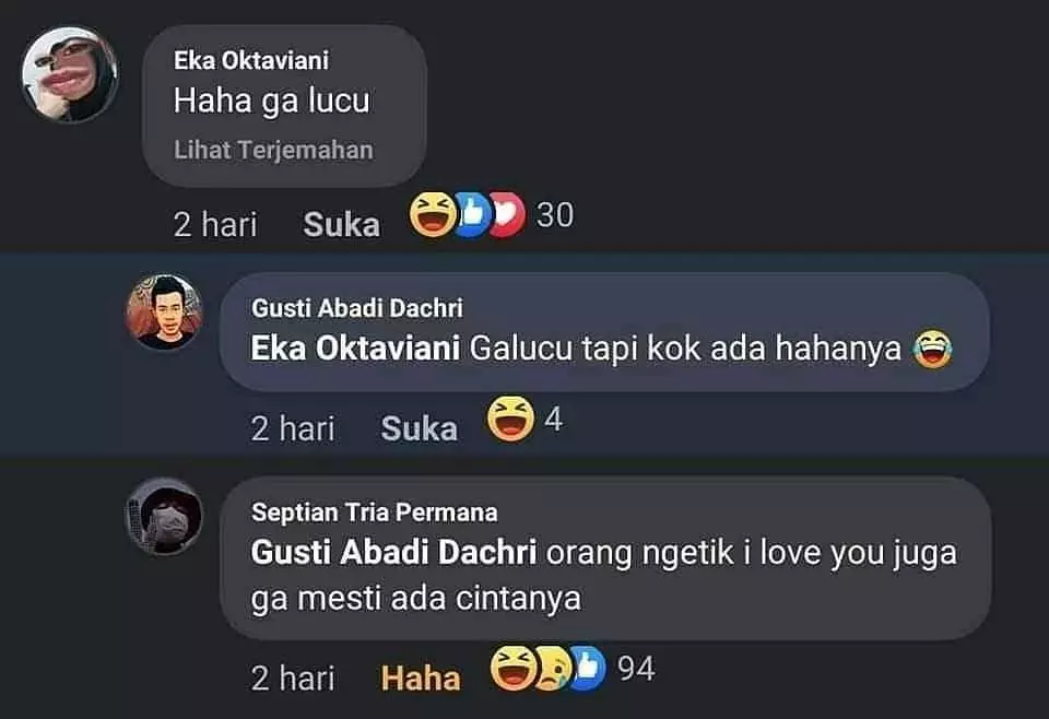obrolan kolom komentar Facebook ngeselin © 2021 instagram.com