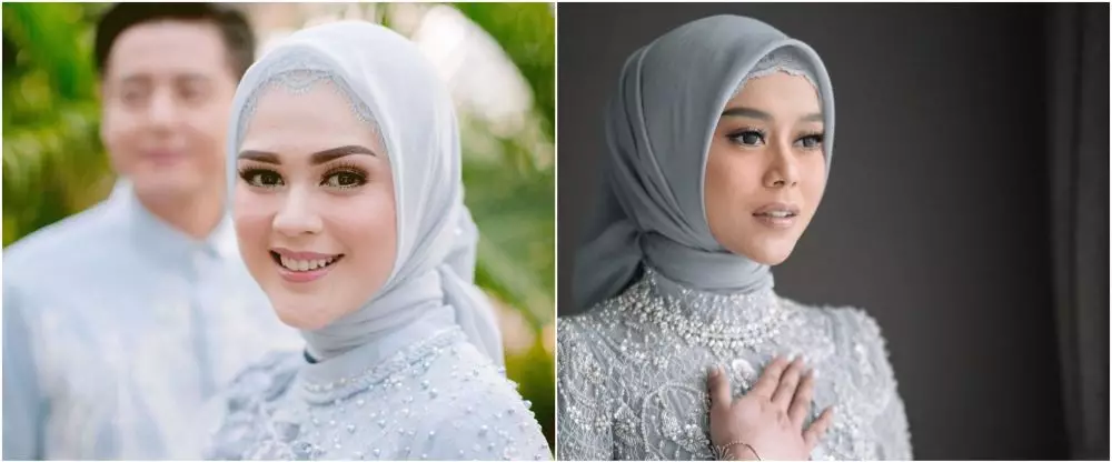 beda gaya cut meyriska dan lesty kejora  © instagram