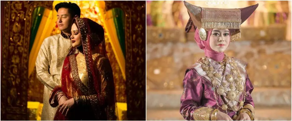 beda gaya cut meyriska dan lesty kejora  © instagram