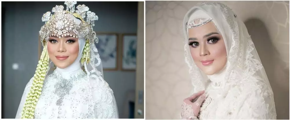 beda gaya cut meyriska dan lesty kejora  © instagram