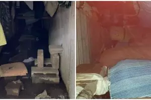 Viral penemuan 'kamar tidur' di saluran drainase kota Bandung