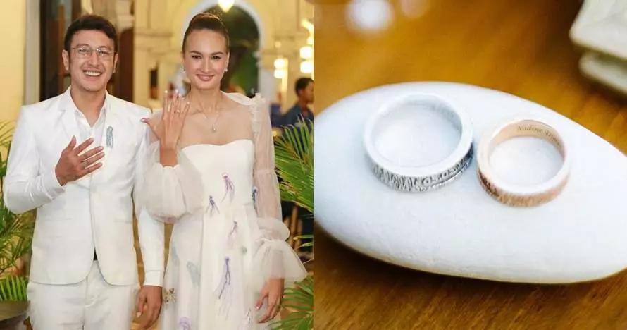 Potret cincin nikah pasangan seleb dari berbagai sumber