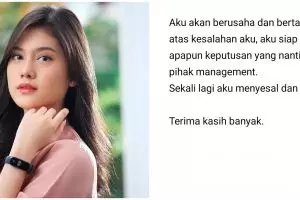 Terlibat skandal foto mesra, Chika JKT48 mengaku dan minta maaf