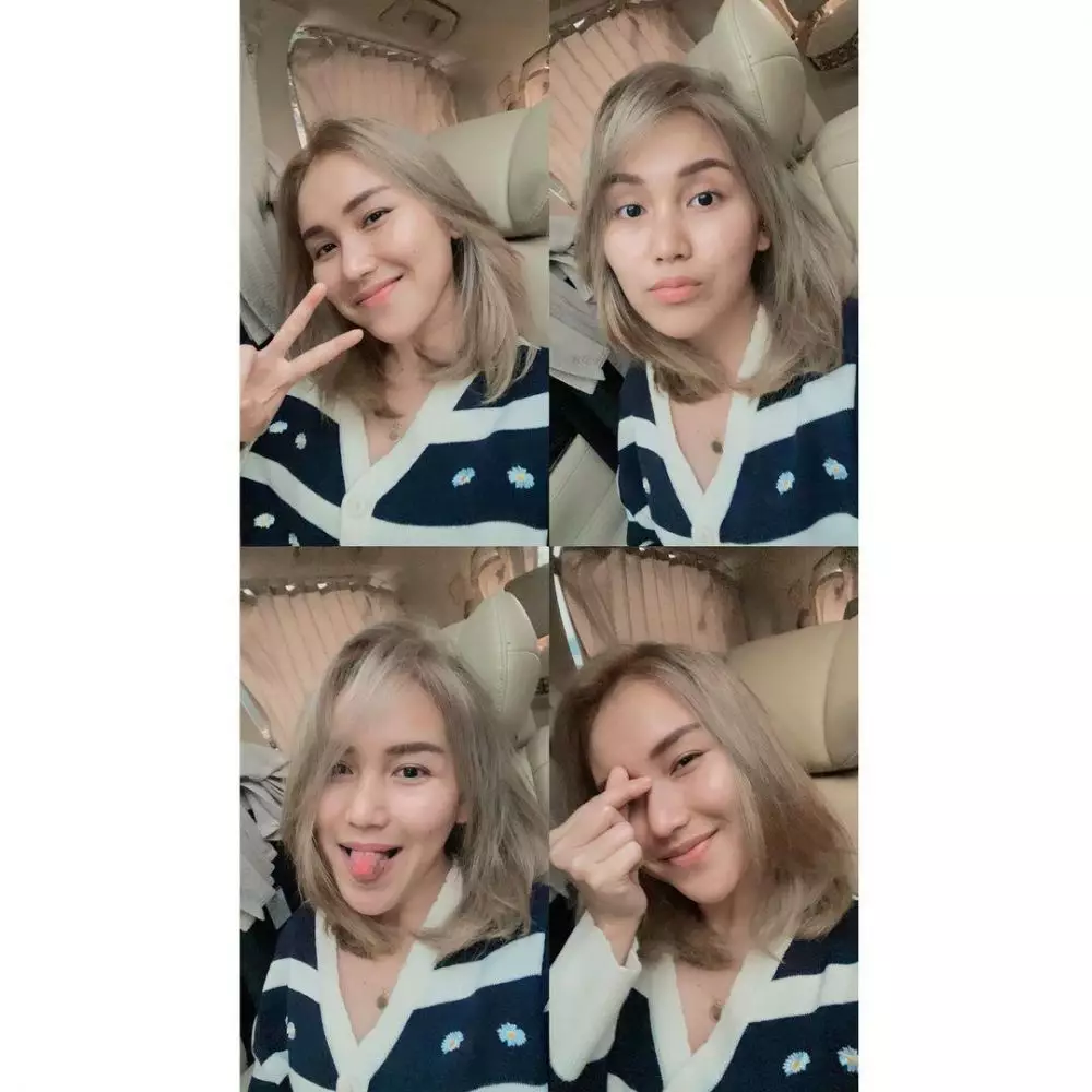 Pedangdut rambut blonde © 2021 brilio.net