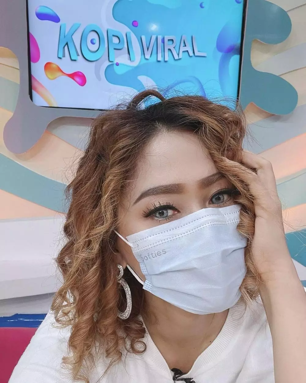 Pedangdut rambut blonde © 2021 brilio.net