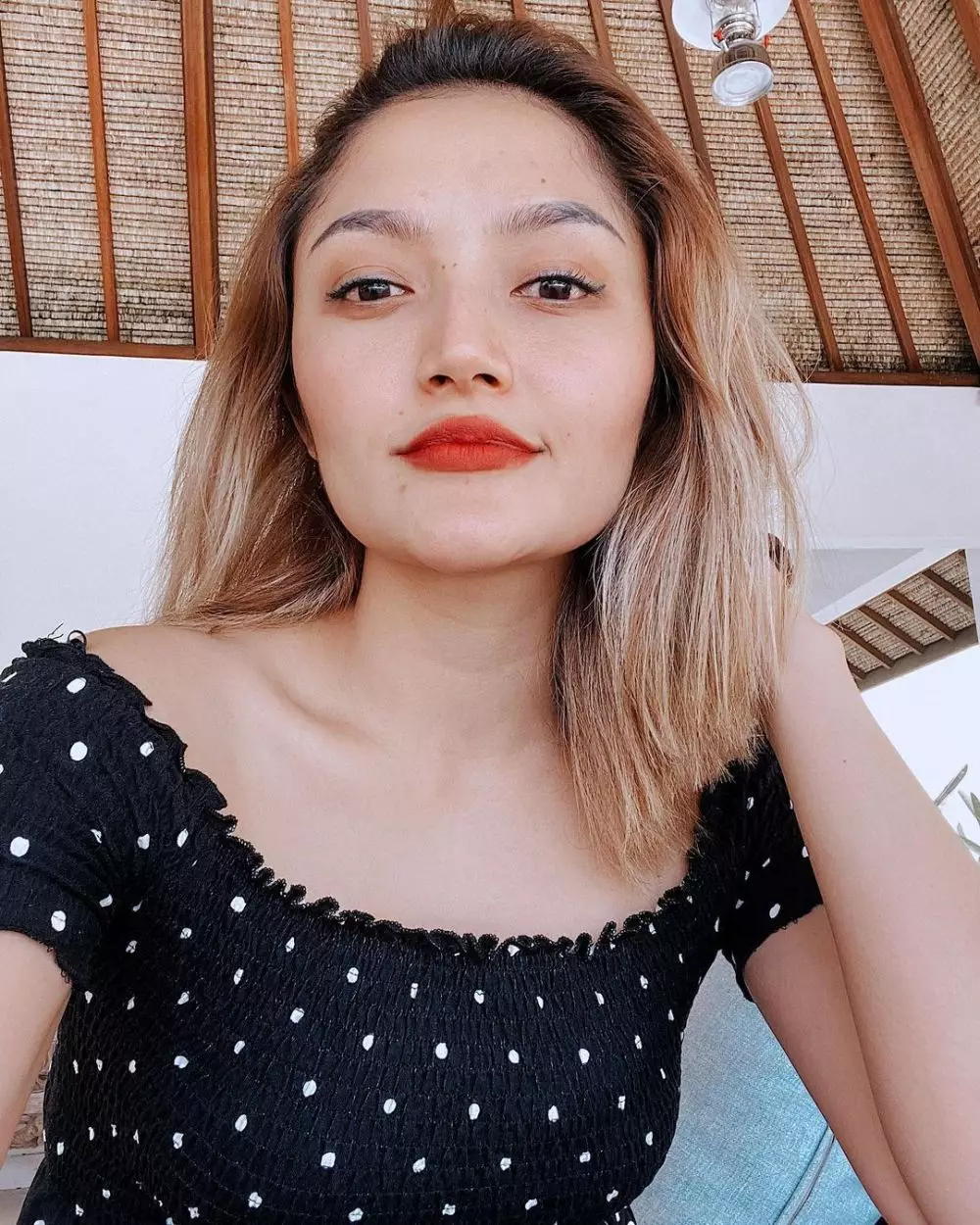 Pedangdut rambut blonde © 2021 brilio.net