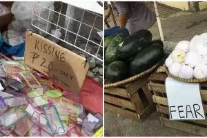 9 Potret lucu pedagang salah tulis bahasa Inggris ini kocak pol