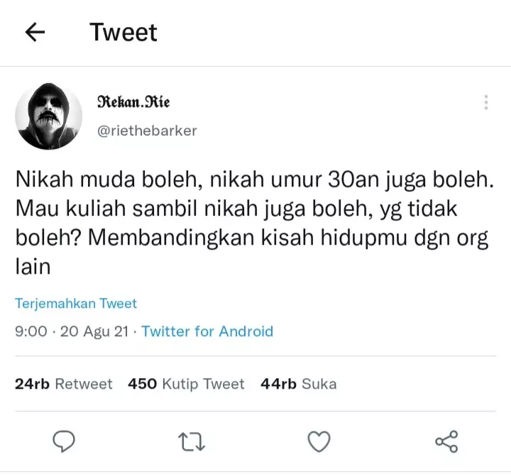 NGAKAK - 11 Cuitan lucu tentang nikah muda ini endingnya bikin kesal Berbagai sumber 