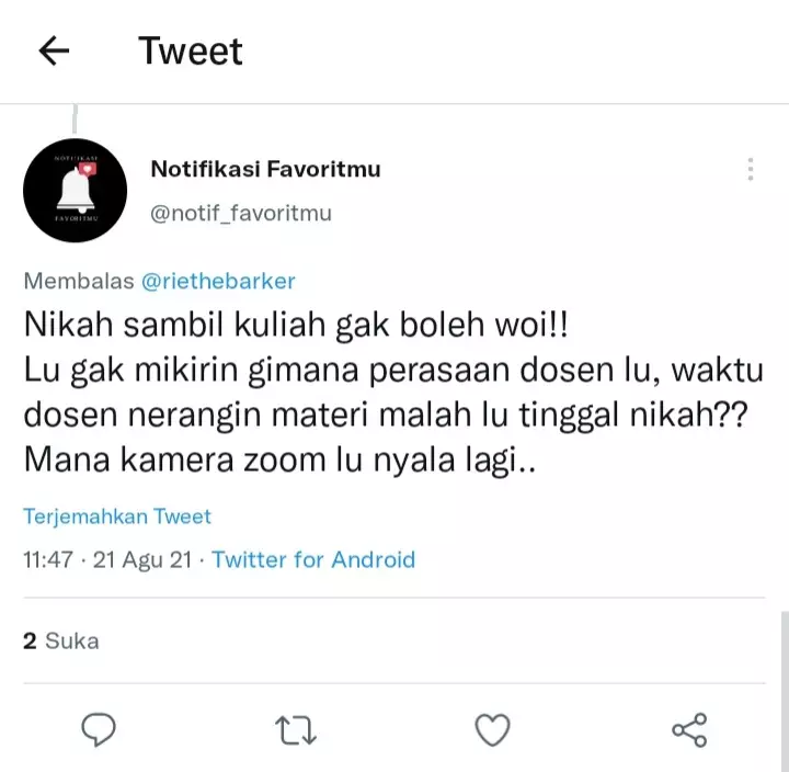 NGAKAK - 11 Cuitan lucu tentang nikah muda ini endingnya bikin kesal Berbagai sumber 
