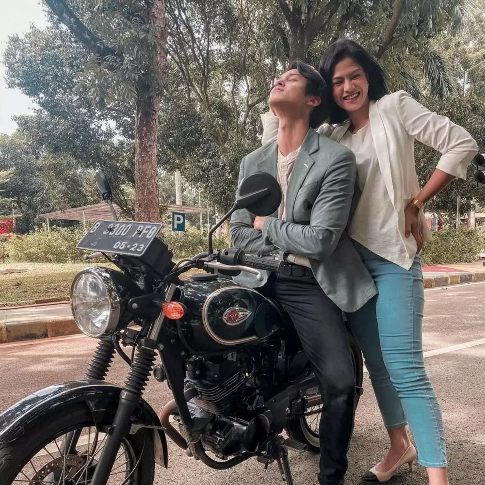 momen antonio dan hana di luar syuting © instagram