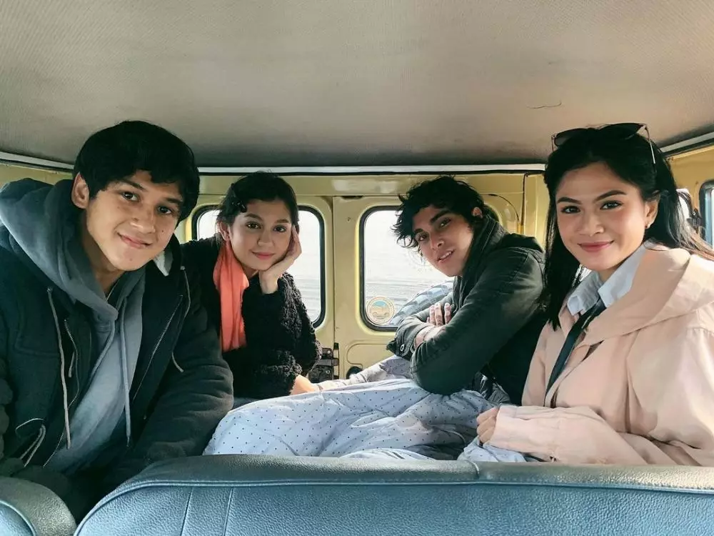 momen antonio dan hana di luar syuting © instagram