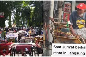 Kisah pilu kakek usia 110 tahun, tak punya rumah dan masih kayuh becak