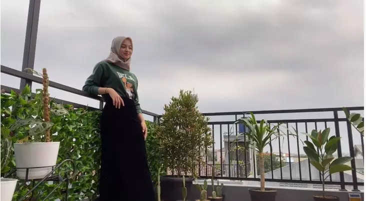 potret rumah nabila calon menantu ucok baba © YouTube