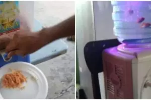 11 Potret lucu pemanfaatan dispenser ini bikin bingung banget
