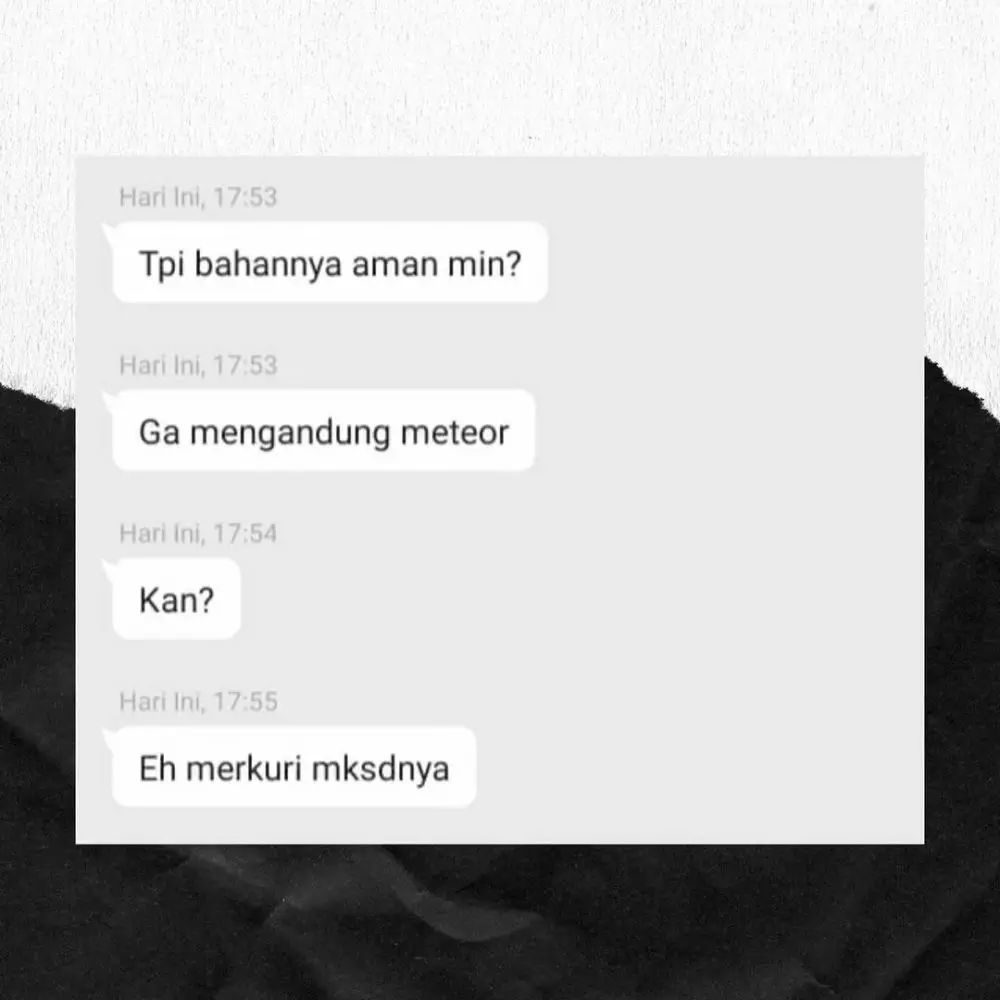 pembeli online shop malah gagal fokus waktu chat © 2021 instagram.com