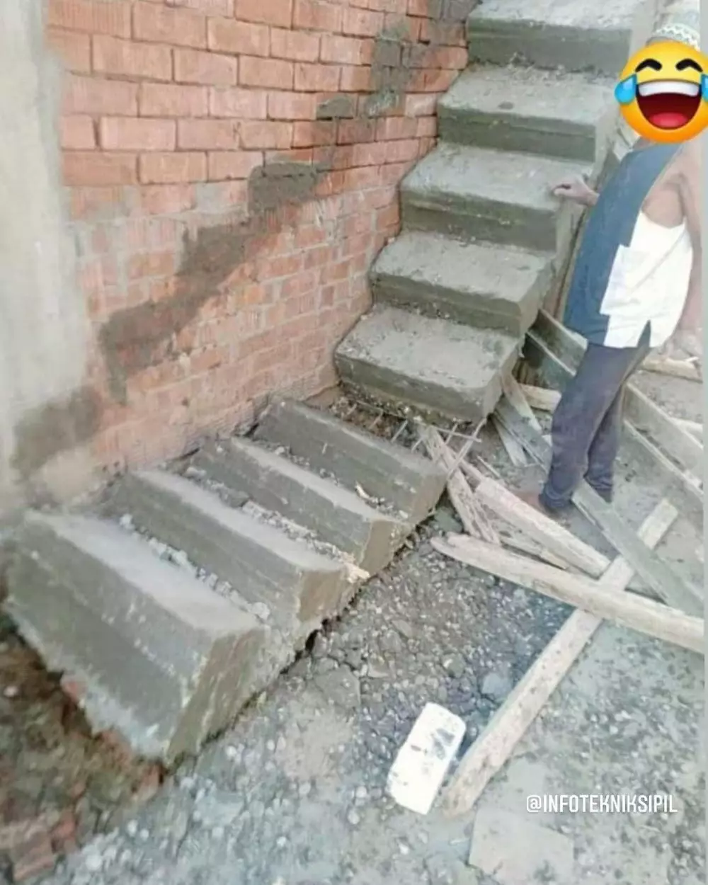 potret gagal bangun tangga apes banget © 2021 instagram.com potret gagal bangun tangga apes banget © 2021 instagram.com