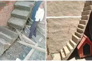 11 Potret lucu gagal bangun tangga ini hasilnya bikin ngelus dada