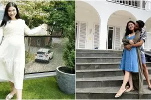 9 Gaya outfit hamil ala Felicya Angelista, simpel namun tetap stylish