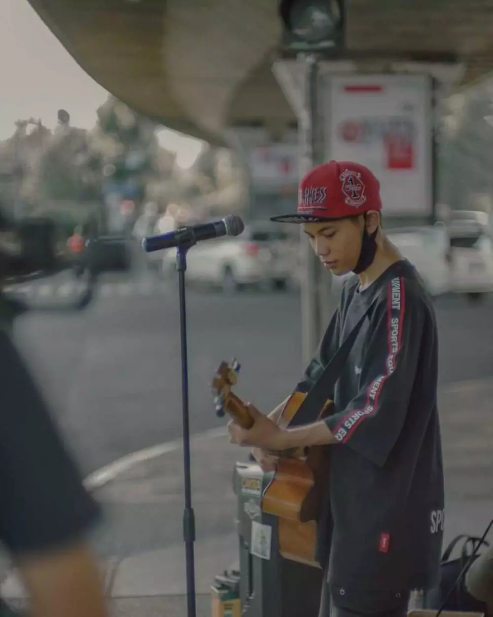 Tegar Septian kembali ngamen di jalanan Instagram