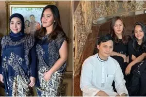 7 Potret kedekatan Muzdalifah dengan dua anak gadisnya, bak kakak adik