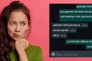 11 Chat lucu temen asal ngegampangin ini bikin tepuk jidat