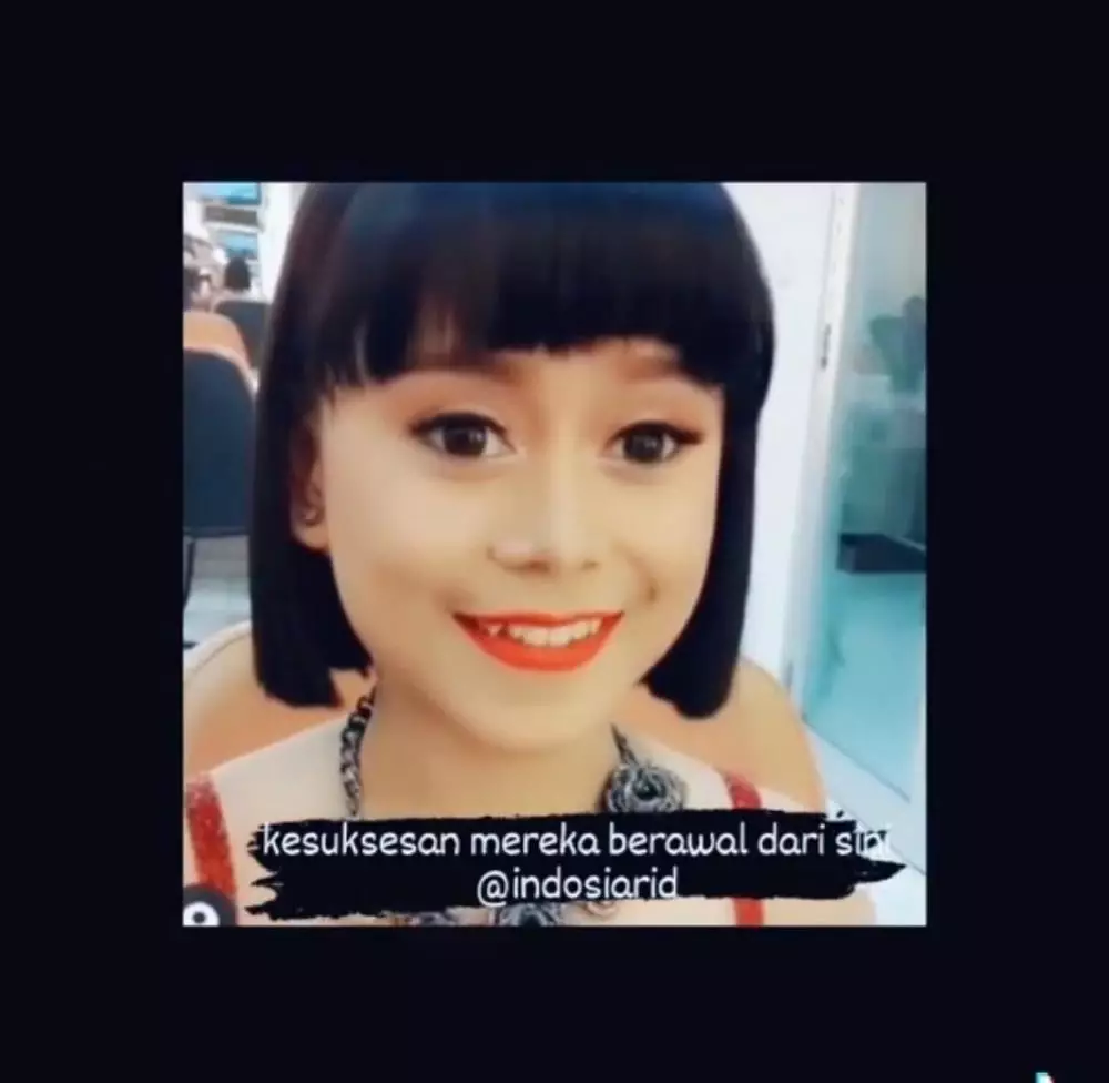 Gaya rambut Lesty Kejora saat jadi kontestan D'Academy dari berbagai sumber